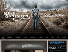 Tablet Screenshot of mikesanyshyn.com